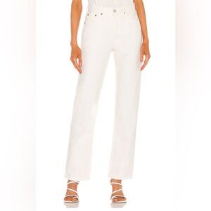 AGOLDE Lana straight jeans in drum